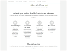 Tablet Screenshot of le-meilleur.net